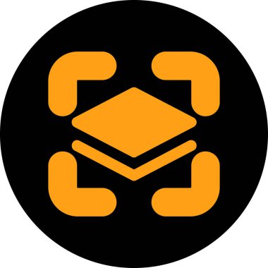 Bir kitap simgesinin vektör illüstrasyonu