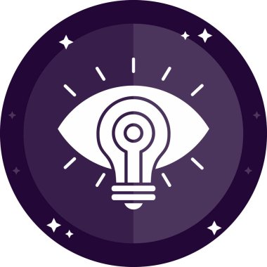 Göz simgesi, vektör illüstrasyonu