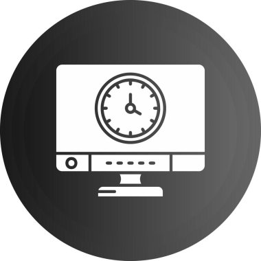 bilgisayar simgesi vektör illüstrasyonu