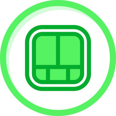 pil simgesi, vektör illüstrasyonu