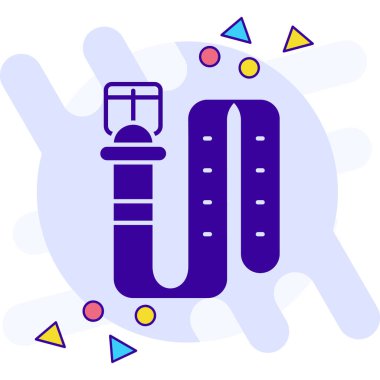 Modern simgenin vektör illüstrasyonu