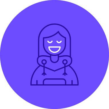 İnsan simgesinin vektör illüstrasyonu