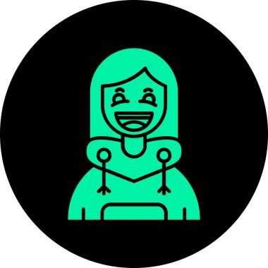 Şapkalı güzel ve genç bir kadın.