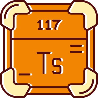 Bir harf simgesinin vektör illüstrasyonu