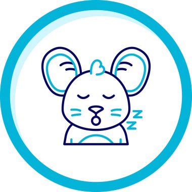 Uyuyan ayı. Tatlı uyuyan ayı. vektör.