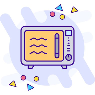 Müzik simgesi vektör illüstrasyonu