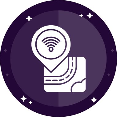 Modern simgenin vektör illüstrasyonu