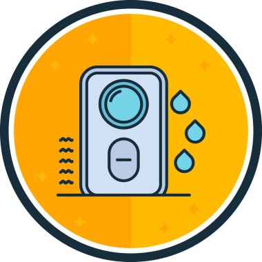 Modern simgenin vektör illüstrasyonu simge eksikliği