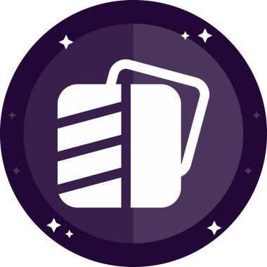 kitap simgesi, vektör illüstrasyonu