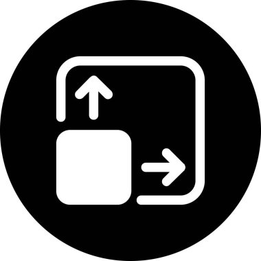 ok simgesinin vektör illüstrasyonu