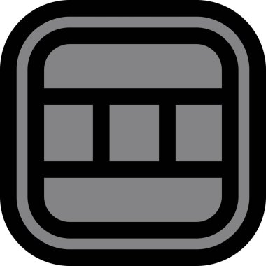 Kredi kartı simgesi, vektör illüstrasyonu