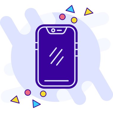 Smartphone simge tasarlamak vektör