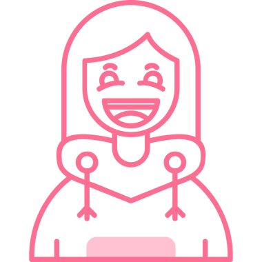 Kışlık elbiseli ve fularlı kız.