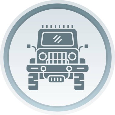 araba vektör simgesi modern illüstrasyon