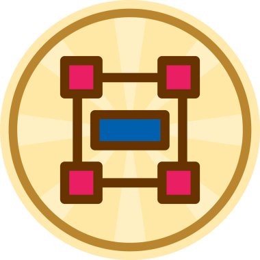 seo modern simgesinin vektör illüstrasyonu