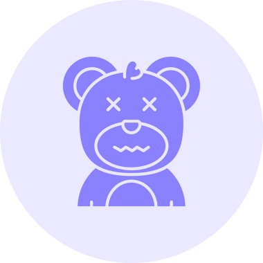 emoji. Web simgesi basit illüstrasyon
