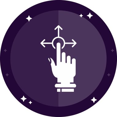 sihirli değnek simge vektör