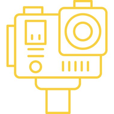 Kamera. Web simgesi basit tasarım