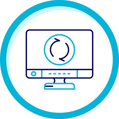 seo modern simgesinin vektör illüstrasyonu