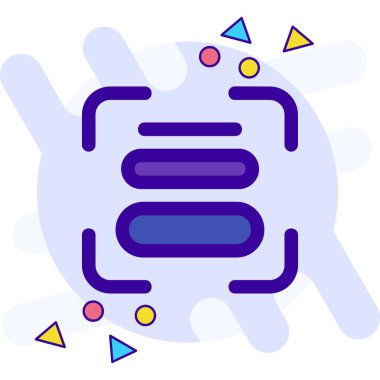 seo modern simgesinin vektör illüstrasyonu