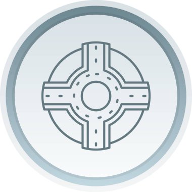 Tekerlek. Web simgesi basit illüstrasyon