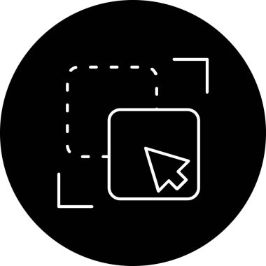 seo modern simgesinin vektör illüstrasyonu