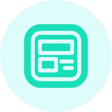 kitap web simgesi basit tasarım, illüstrasyon