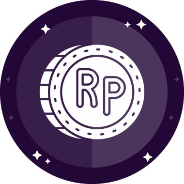 Sikke Simgesi vektör illüstrasyonu