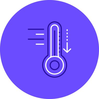 temperature modern icon, vector illustration