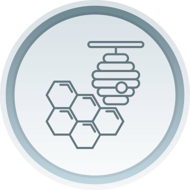 Bir DNA ikonunun vektör illüstrasyonu