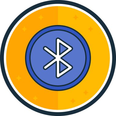 Modern bir simgenin vektör illüstrasyonu