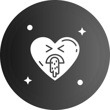 Modern simgenin vektör illüstrasyon tasarımı