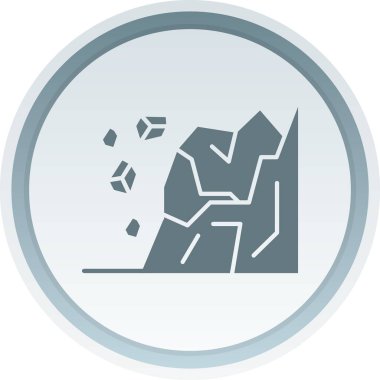 Uzun gölge simgesi tasarımının bir gösterimi