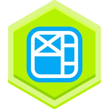 b harfinin vektör çizimi