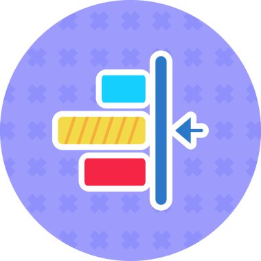 b 'nin vektör illüstrasyonu