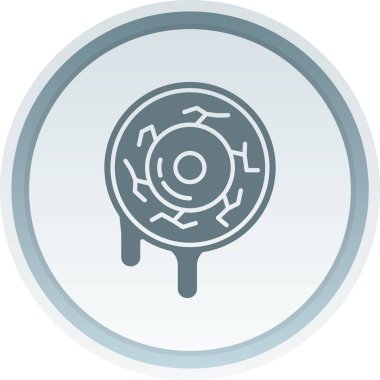 Web ve mobil uygulaması tasarımı, Fan logo kavramı için beyaz arka plan üzerinde izole fan simge vektör