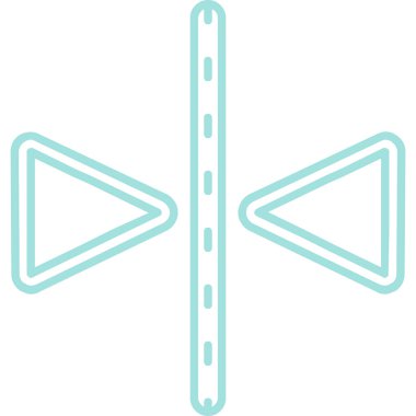 ok simgesi vektör illüstrasyonu