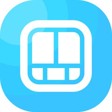 Modern b 'nin vektör illüstrasyonu eksik simgesi