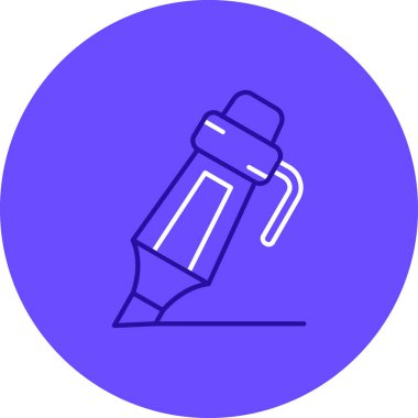 Modern b 'nin vektör illüstrasyonu eksik simgesi