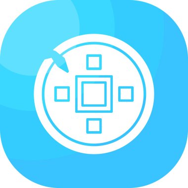 Uygulama simgesinin vektör illüstrasyonu