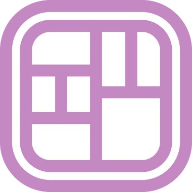 Modern bir simgenin vektör illüstrasyonu