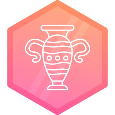 Bir fenerin arka planının vektör çizimi