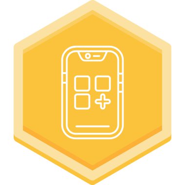 Akıllı telefon vektör çizim