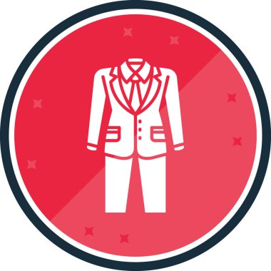 Moda tarzında izole edilmiş erkek simgesi