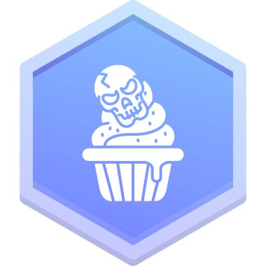 Tatlım. Web simgesi basit illüstrasyon