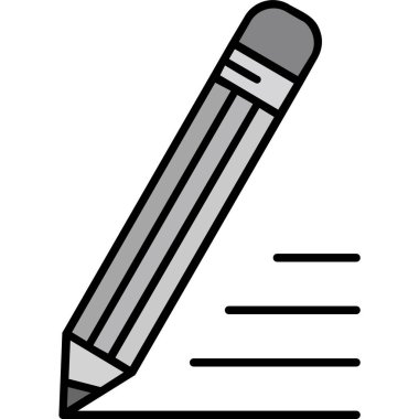 kalem yazma izole simgesi