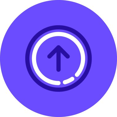 ok simgesinin vektör illüstrasyonu