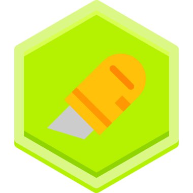 Boya fırçasının vektör illüstrasyonu