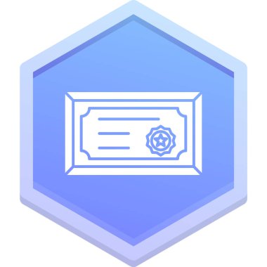 Modern bir simgenin vektör illüstrasyonu