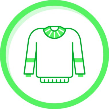 Kıyafetler. Web simgesi basit illüstrasyon